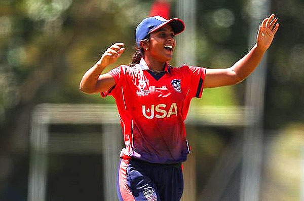 Ritu Singh produced the first-ever five-fer for the USA at the Women's U19 T20 World Cup