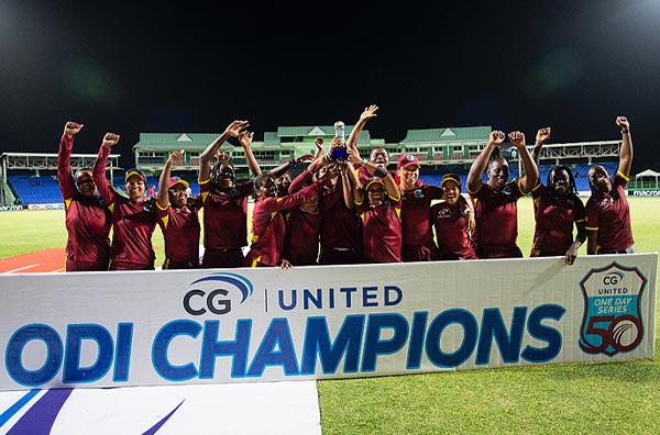 Karishma Ramharack's four-fer leads West Indies to historic series win over Bangladesh; PC: WindiesCricket