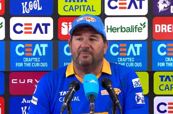 Gujarat Giants batting coach Dan Marsh