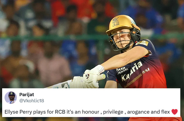 Fan Reactions: Ellyse Perry Earns Praise for Her Unbeaten 90 Against UP Warriorz