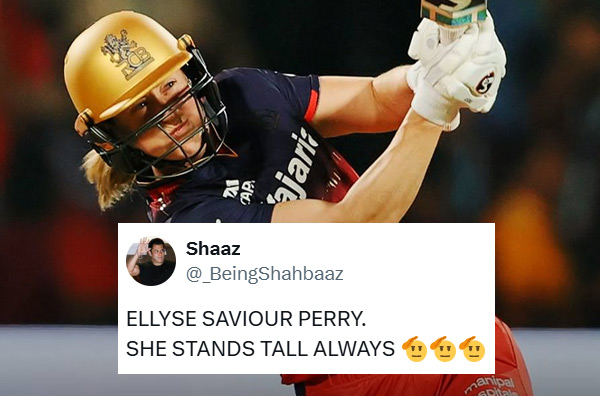 Fan Reactions: Netizens hail Ellyse Perry as 'RCB's Saviour' following her blistering knock against MI