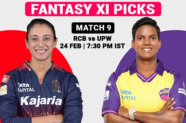 Match 9 – Fantasy XI Picks for Royal Challengers Bengaluru vs UP Warriorz