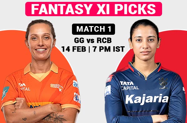 Match 1 – Fantasy XI Picks for Gujarat Giants vs Royal Challengers Bengaluru