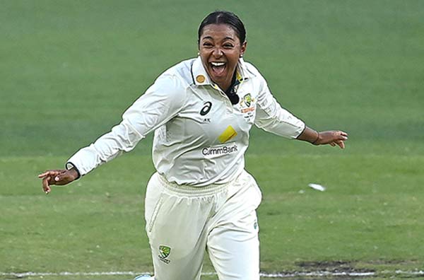 Alana King named ICC Women's Played of the Month for February 2025