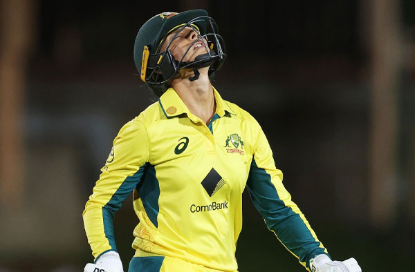 Ashleigh Gardner’s Injury Setback Overshadows Australia’s Dominant Win. PC: Getty