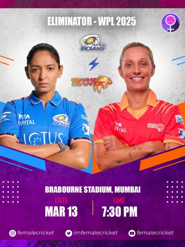 WPL 2025 Eliminator Preview – MI vs GG: What to expect? Where to watch?