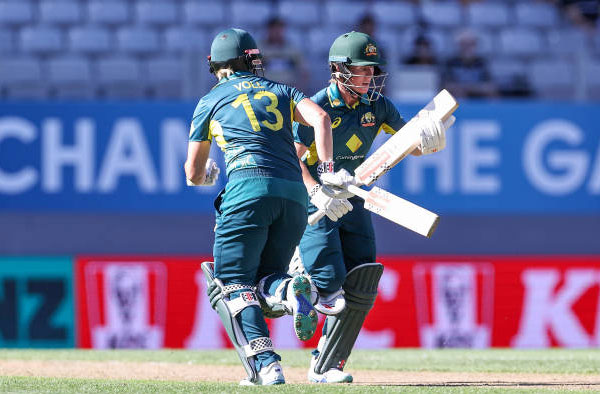 Beth Mooney & Georgia Voll Shine as Australia Secures Dominant Win in T20I Series Opener. PC: Getty