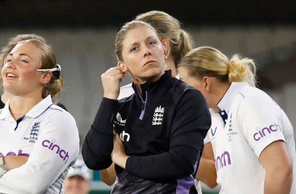 Heather Knight Steps Sown as England's Captain after 9 Years. PC: Getty