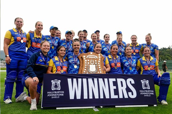 Otago Sparks go back-to-back, clinch their 5th Hallyburton Johnstone Shield title