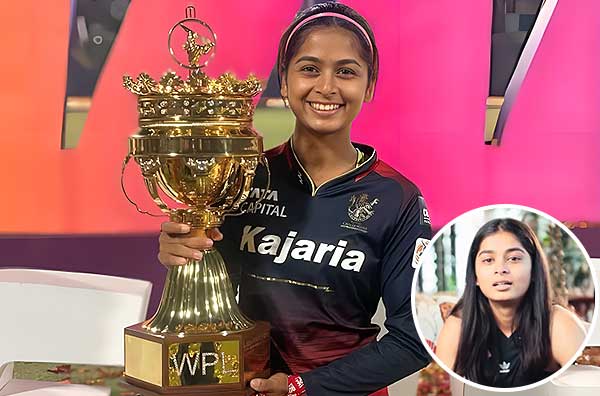 "Lifting the trophy felt like pure happiness and joy, I felt like a kid again," Shreyanka Patil