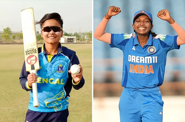Day 1: Tanushree Sarkar’s unbeaten 153 and Minnu Mani’s 5-fer help Team A and C share the spoils