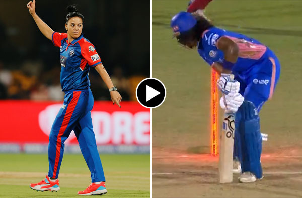 Watch Video: Marizanne Kapp's fiery spell puts Mumbai on the backfoot in WPL 2025 Final