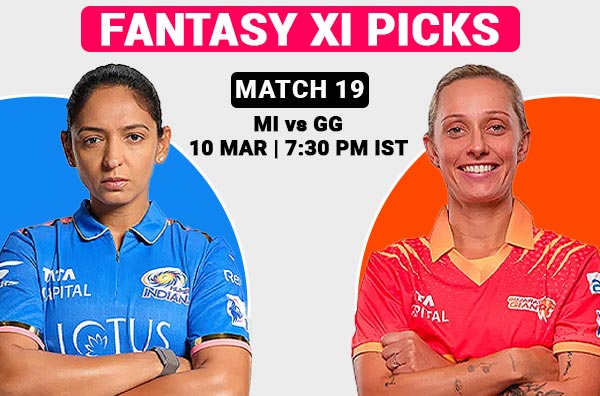 Match 19 – Fantasy XI Picks for Mumbai Indians vs Gujarat Giants