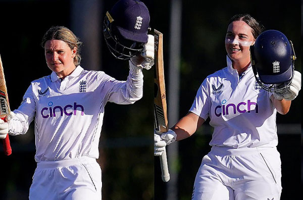 Day 2: Alice Capsey and Paige Schofield smash centuries as England A closes in on the trail