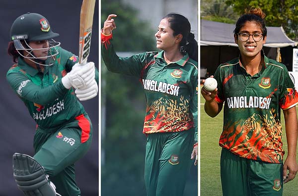 Nigar Sultana Joty's Century and 5-Fers from Jannatul Ferdus and Fahima Khatun Hands Bangladesh 178-Run Win