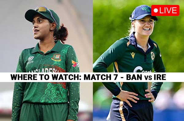 Where to watch - Bangladesh vs Ireland, ICC Women's World Cup Qualifier? Live Streaming Details