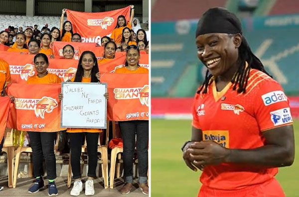 "Good to see the way Indian fans encourage women cricketers," Deandra Dottin