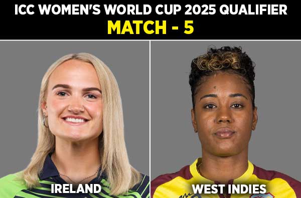 Match 5: Ireland Women vs West Indies Women | Squads | Players to Watch | Fantasy Playing XI | Live Streaming | Pitch Report