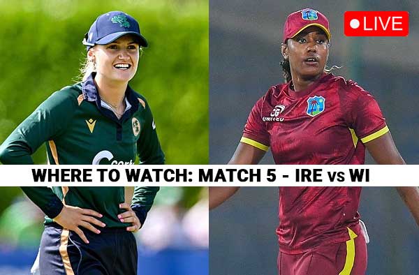 Where to Watch - Ireland vs West Indies, ICC Women's World Cup Qualifier? Live Streaming Details