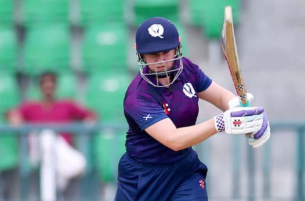 Kathryn Bryce rewrites Scotland's highest Women's ODI score with maiden century
