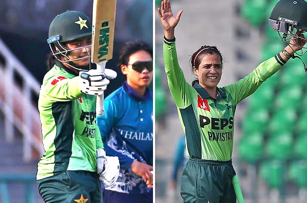 Fatima Sana, Sidra Amin lead Pakistan to 4th straight win, confirm World Cup 2025 spot