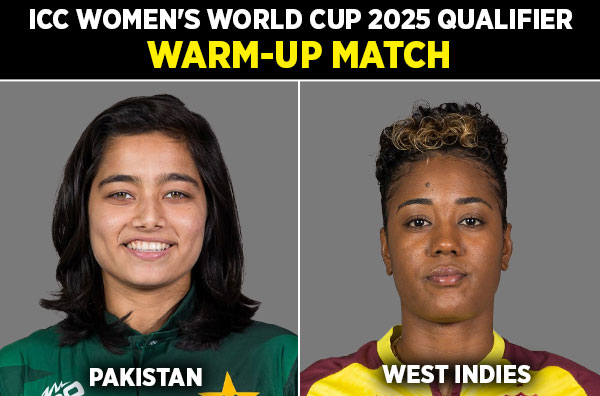 Warm-up game: Pakistan Women vs West Indies Women | Squads | Players to Watch | Fantasy Playing XI | Live Streaming | Pitch Report