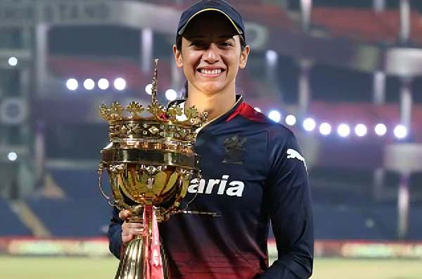 Ratnagiri Jets onboard Smriti Mandhana as Icon Player for Women's Maharashtra Premier League