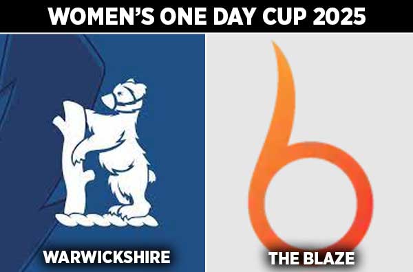 Match 12: Warwickshire Women vs The Blaze Women | Squads | Players to Watch | Fantasy Playing XI | Live Streaming | Pitch Report