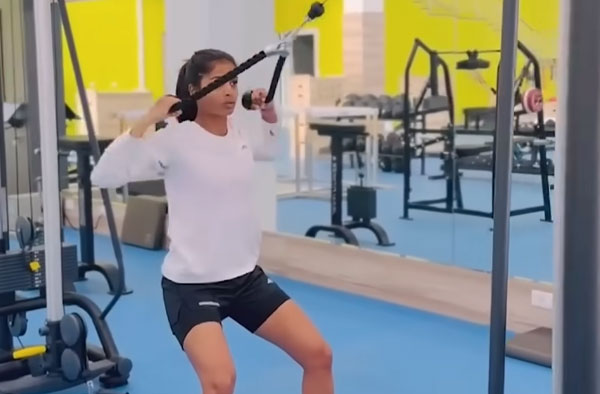 Watch Video: Shreyanka Patil preparing for an Injury Comeback