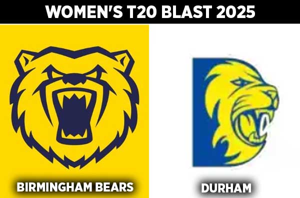 Match 4: Birmingham Bears Women vs Durham Women | Squads | Players to Watch | Fantasy Playing XI | Live Streaming | Pitch Report