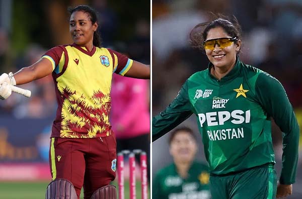 West Indies’ Hayley Matthews and Pakistan’s Sadia Iqbal Make Big Gains in T20I Rankings