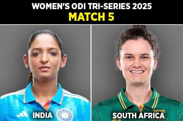 Match 5: India Women vs South Africa Women | Squads | Players to Watch | Fantasy Playing XI | Live Streaming | Pitch Report