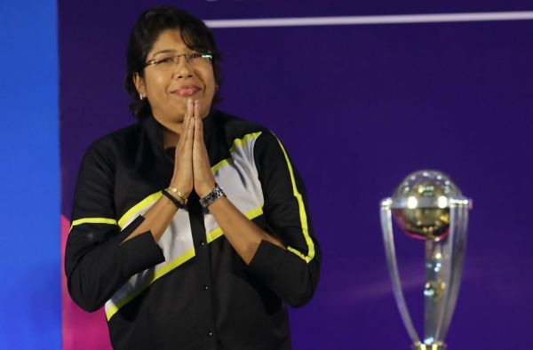 What update did Jhulan Goswami share on her biopic 'Chakda Xpress'?