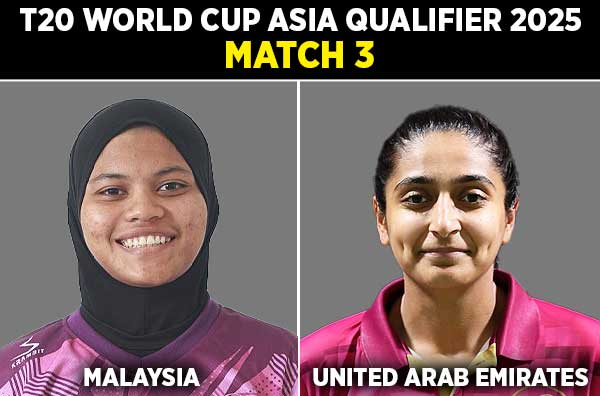Match 3: United Arab Emirates Women vs Malaysia Women | Squads | Players to Watch | Fantasy Playing XI | Live Streaming | Pitch Report