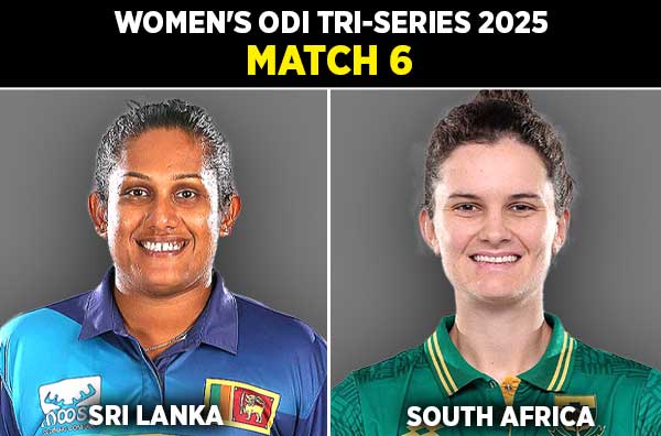 Match 6: Sri Lanka Women vs South Africa Women | Squads | Players to Watch | Fantasy Playing XI | Live Streaming | Pitch Report