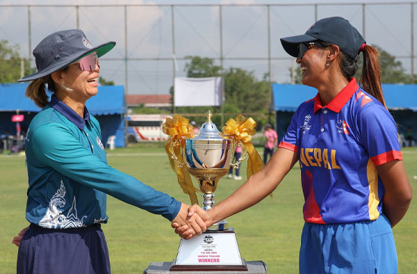 Thailand Finish Strong with Dominant Win Over Nepal Women in Final Super Three Clash. PC: X