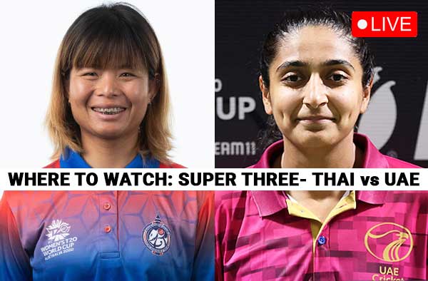 Where to Watch – Thailand Women vs United Arab Emirates Women? Live Streaming Details