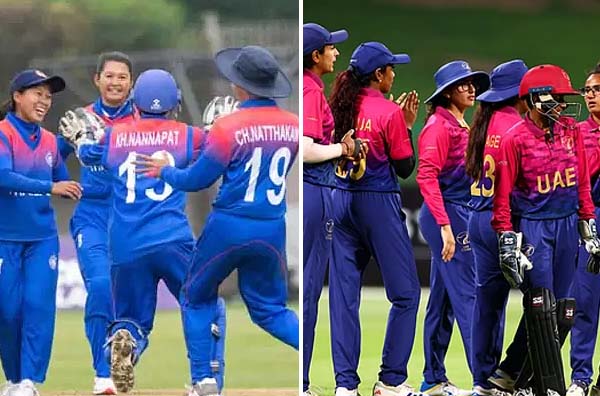 Day 1: Thailand Women and UAE Women Begin Campaigns with Commanding Wins