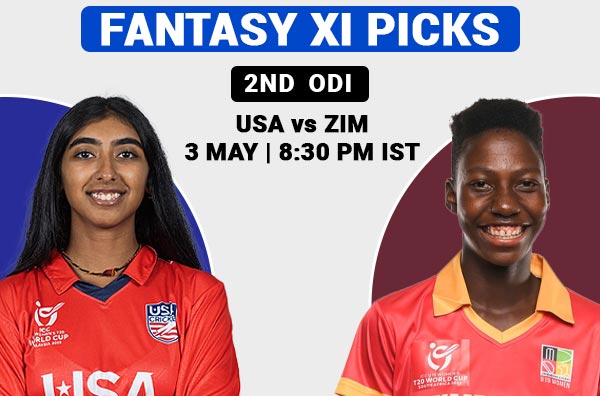 Match 3: Fantasy XI Prediction for United States of America Women vs Zimbabwe Women