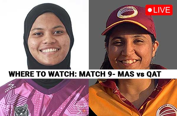 Where to Watch Match 9: Malaysia Women vs Qatar Women - Live Streaming and Broadcast Details
